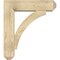 Ekena Millwork Thorton Craftsman Rough Sawn Bracket w/ Offset Brace, Douglas Fir, 8"W x 30"D x 34"H BKT0806X30X34THR04RDF - alternate 2